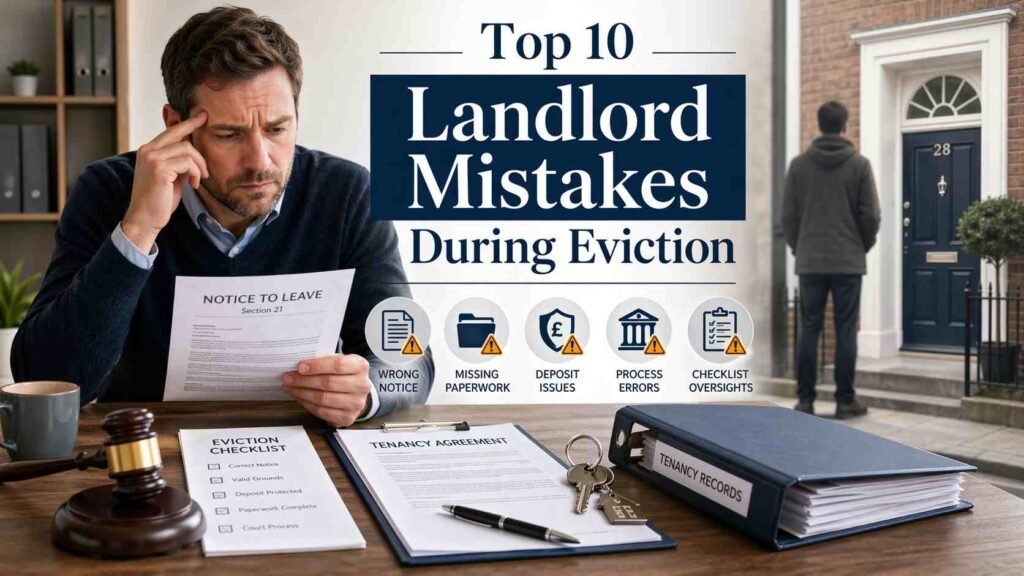 Top 10 Landlord Mistakes During Eviction